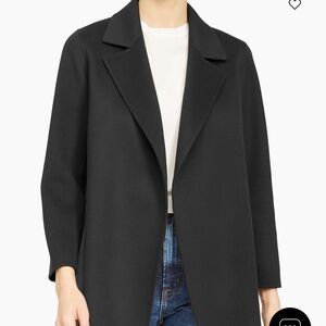 Theory Black  Wool Cashmere Women's Blazer, L
